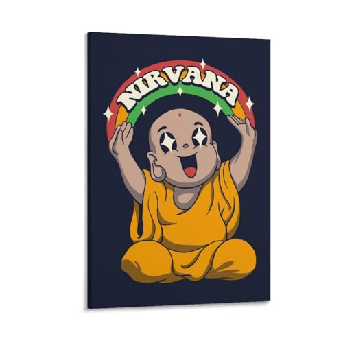 G gA[g Cg Kawaii Is to Nirvana 킢 |X^[ LoX ǃA[g vg|pi CeA16x24inch(40x60cm)