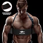 Zokani Arm Blaster for Biceps &Triceps Men, Bicep Curl Support Isolator, 3.5 inch Wide Thick Aluminum Weight Lifting Support with Adjustable Straps, Curl Blaster for Arm Muscles Gain Gym Training - Image 4