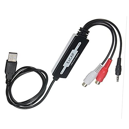 SOLUSTRE Audio Acquisition Card Cassette Tape to Mp3/wav Converter Plug and Play/Compatible