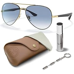 Polished Black on Gold Frame | Light Blue Lens