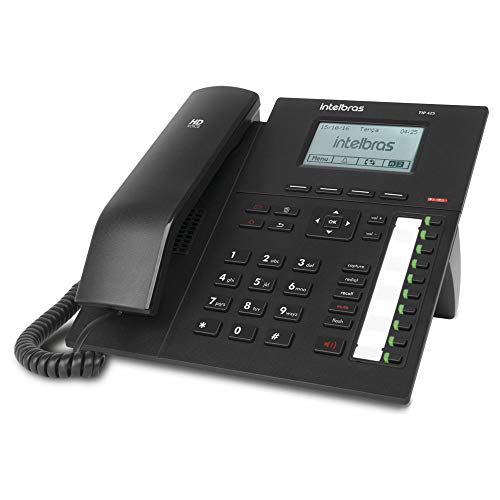 Telefone IP Intelbras TIP 425 INTELBRAS, Intelbras, TIP 425, Preto