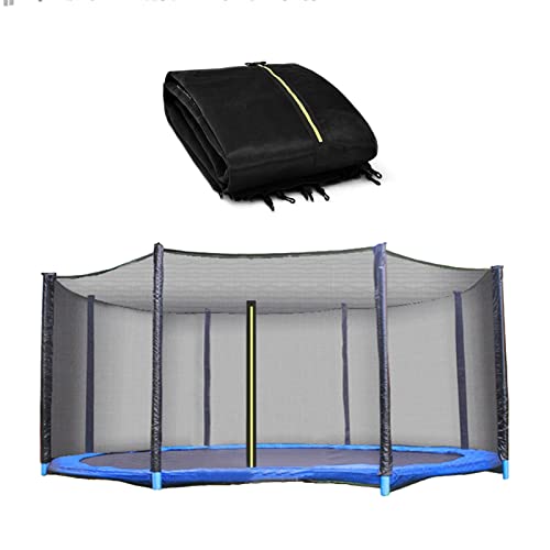 Filet de sécurité de remplacement pour trampoline 8 poteaux