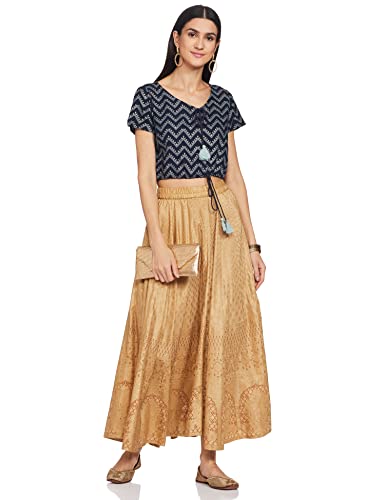Image of Indya Women's Chevron Regular Fit Blouse