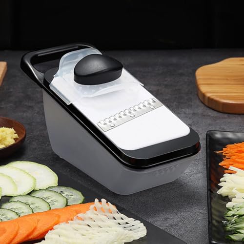Cortadora de Verduras Mandolina Multifuncional 4 Cuchillas miniatura 7