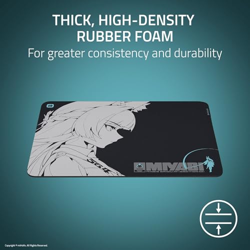Image of Razer Gigantus V2 Soft Gaming Mouse Pad (Medium), Zenless Zone Zero Edition | Textured Micro-Weave Cloth Surface, Thick, High-Density Rubber Foam, Anti Slip Base