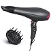 Sèche-Cheveux Professionnel, Moteur Ac 2200w, Ionique, Sèche-Cheveux De Salon Pour Un Séchage Rapide, 2 Vitesses Et 3 Températures, Sèche-Cheveux Professionnel Avec Concentrateur Et Diffuseur