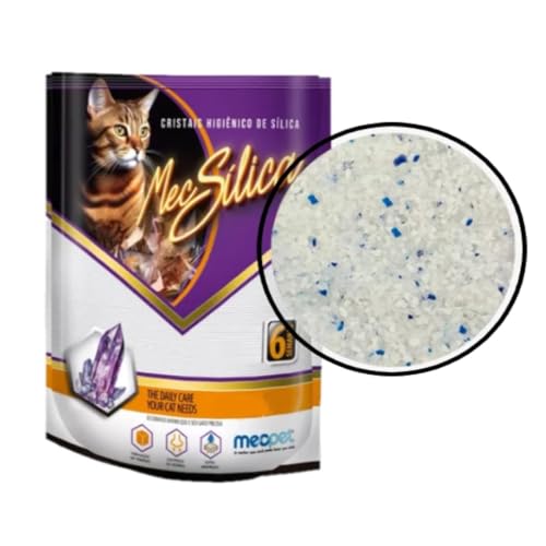 Genérico, Kit 5 Sílica Gel Gatos Areia Sanitária Pet Mec Silica 1,2kg