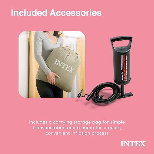 Intex 66810NP Kinder-Reisebett (168 x 107 x 25 cm) Türkis