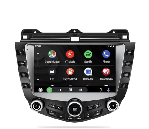 Compatible With Honda Accord 7th From 2003-2007.android 12 Car Audio 9-inch H...