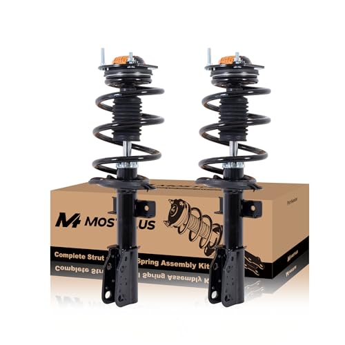 MOSTPLUS 2PCS Front Complete Struts Shock Assembly W/Coil Spring Compatible for 2013-17 Chevrolet Traverse 3.6L