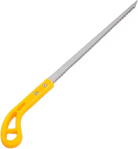 pulunto Sierra de mano portátil para exteriores sierra de podar para árbol de jardín sierra de trabajo de madera con mango antideslizante para