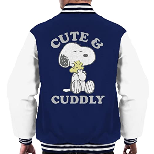 Blouson Peanuts Snoopy All+Every Veste Varsity Homme Nostalgie et Confort au Quotidien