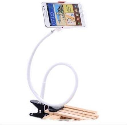 Father Day SpecialJackscool Universal Long Arm Lazy Bed Desktop Car Mount Kit Holder with Addtional Suction Cup for All Smartphone Iphone Galaxy-white