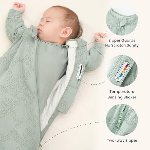 Image of Unisex Sleeping Bag for Babies and Toddlers 3.5 Tog Sleep Sack, Baby Sleep Sack, One piece with sleeves, Gifts for Baby