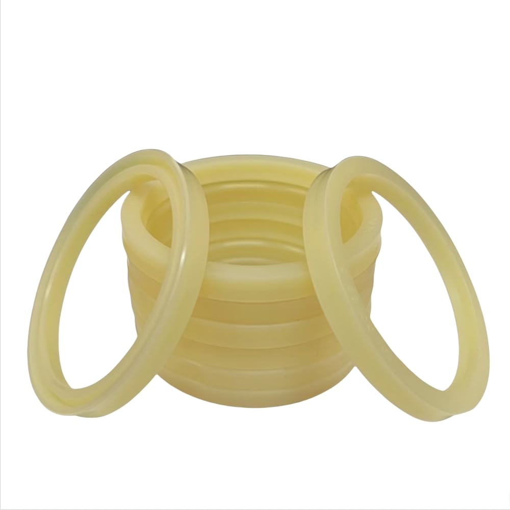 1 anello di tenuta for olio idraulico ad alta pressione - Anello di tenuta for stelo pistone in poliuretano for sistemi idraulici e pneumatici(70x80x6)