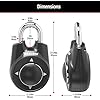 Master Lock 1500iD Set Your Own Directional Combination Padlock, Black
