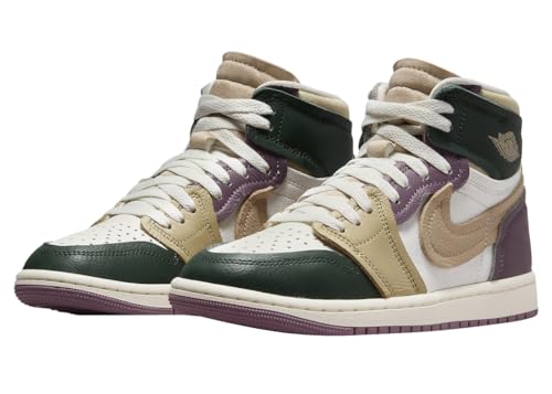 Women's Air Jordan 1 MM High - Galactic Jade | Desert | Sail | Sky J Mauve2