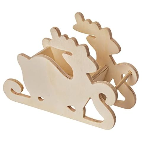 Trineo de madera decorativo VBS Cover