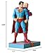 Enesco DC Comics by Jim Shore Justice League Superman and Lex Luthor Figurine, 8.88 Inch, Multicolor