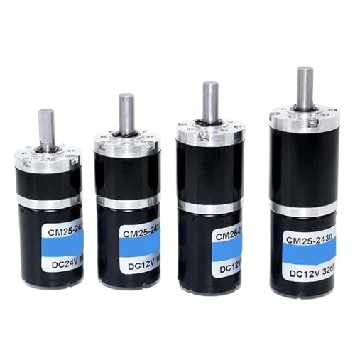 Moteur planétaire CM25-2430 12V à couple élevé pour un réglage précis de la vitesse