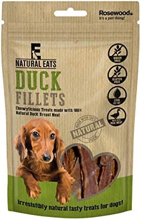 Rosewood Natural Eats Dog Treats Duck Fillets 3 pack 80 grams – BigaMart