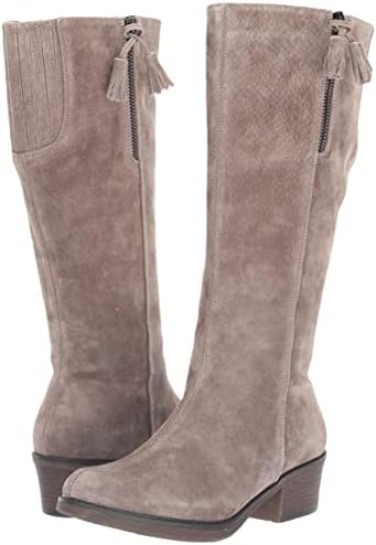 Propét Women's Rider Knee High Boot, Smoked Taupe, 8 Wide | Image 6