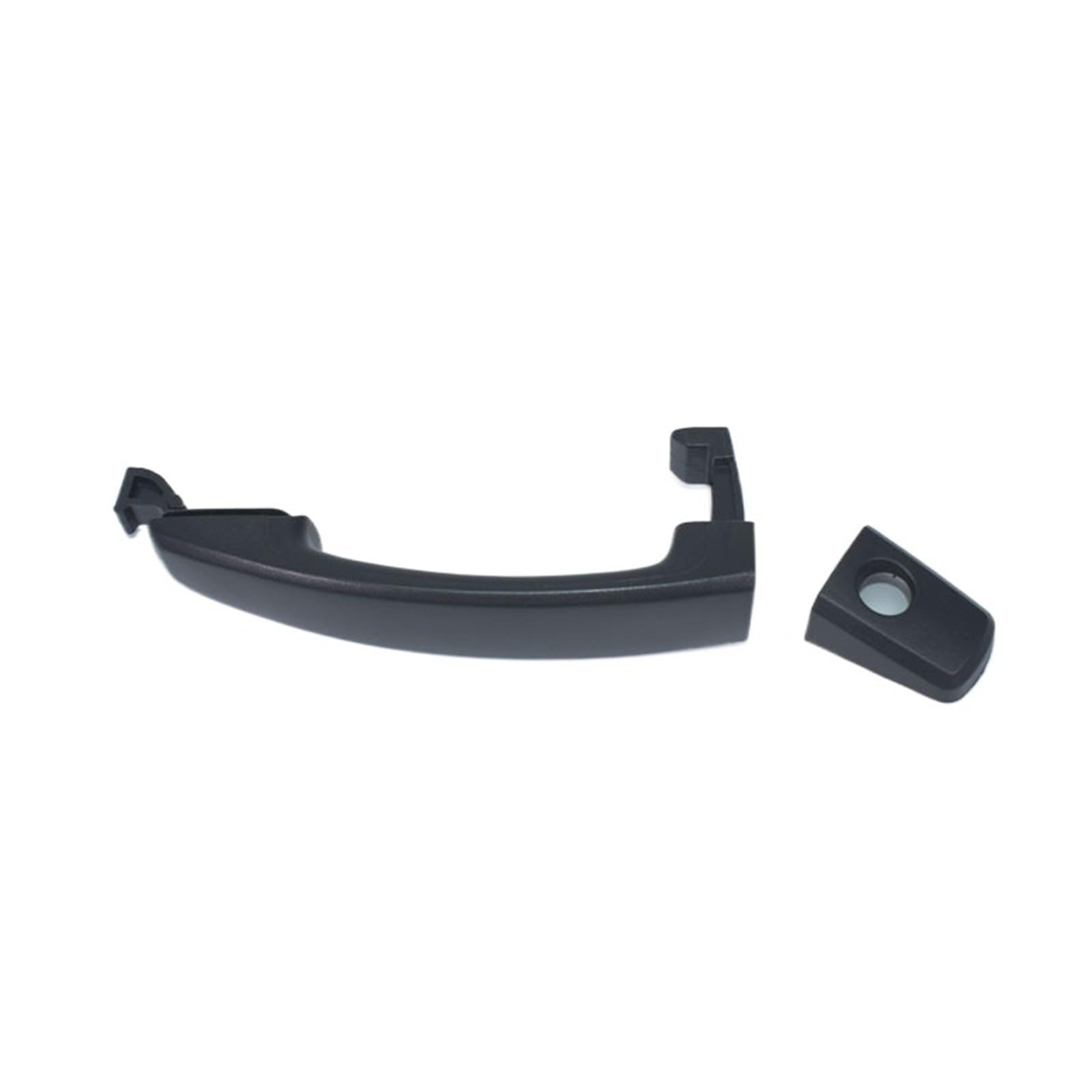 Qjahxkf Front Left With Holes Replacement Exterior Door Handles Car Black Texture Exterior Door Handle 96468254 For Chevrolet For Aveo For Epica For Captiva For Lova 2006-2015 Outer Handle(Front Left With Holes)