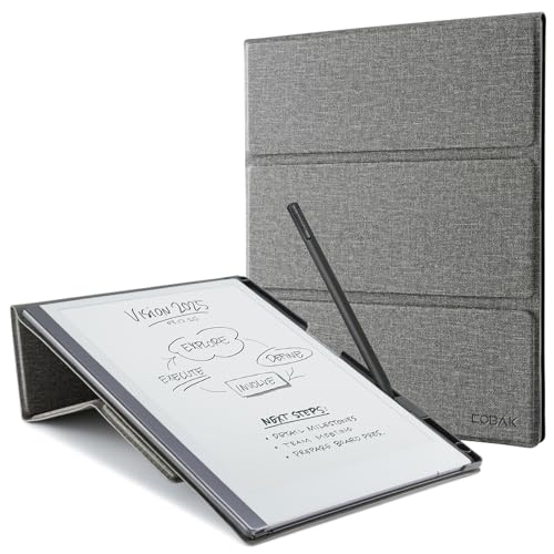 CoBak Case for Remarkable 2 - Multi-Angle Foldable Stand with Pen Holder - Perfect for Remarkable Paper Tablet (2020 Released)
