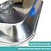 Dental Tray - Lyuxzad 2 Pack Stainless Steel Trays 12.6