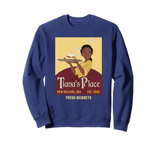 Sweatshirt Disney Tiana's Place pull La Princesse et la Grenouille pour adulte