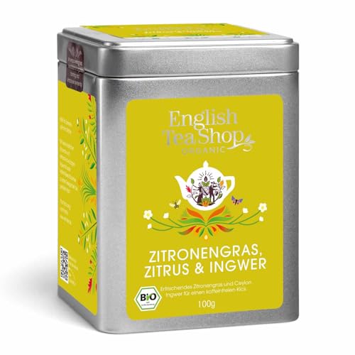 ETS - Lemongras Ingwer und Zitrusfrüchte, BIO, Loser Tee, 100g Dose
