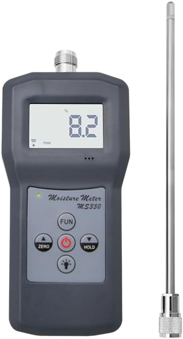 MS350 High Frequency Chemical Raw Materials Moisture Meter for Coal Fertilizer Powder Moisture Analysis Testing