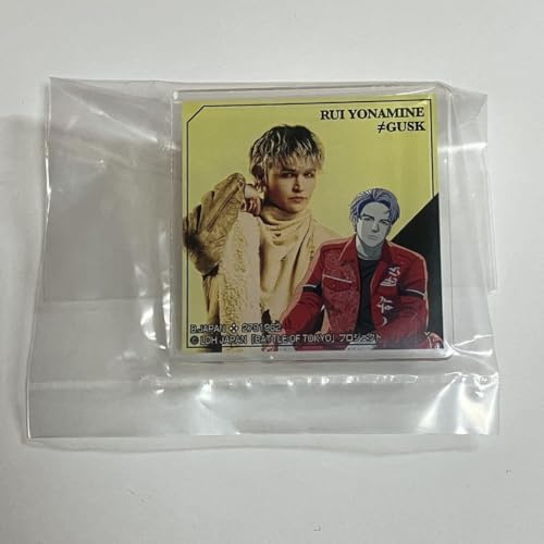 与那嶺瑠唯 ランページBATTLE OF TOKYO アクリルバッジ