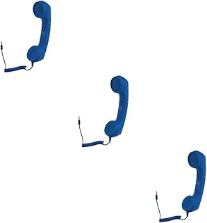 UKCOCO 3Pcs Fone De Ouvido Fones De Ouvido Com Fio Fones De Ouvido Com Fio Fones De Ouvido Com Fio Sobre A Orelha Com Fio Anti-Fone De Ouvido De Plástico Com Fio Fone De Ouvido Com Fio