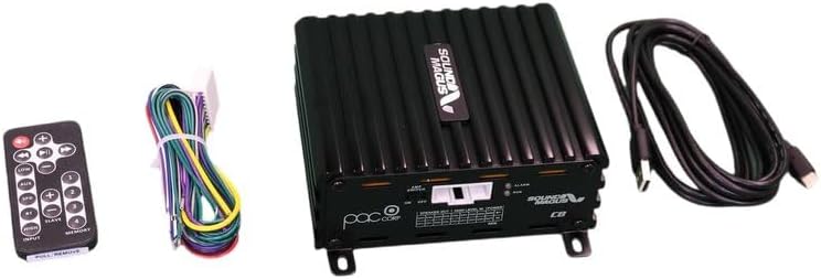 C8-DSP 8 Channel Digital Sound Processor DSP BT Wireless Car Auto Stereo Amplifier 4-in 8-Out RCA Built-in Amp 50wrms Max x 4 @4ohm