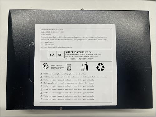 Retractable Clothesline 4.6m, Heavy Duty Non-Sagging Indoor & Outdoor Drying Line, Wall Mounted Stainless Steel Washing Line for Bathroom and Balcony (Grey) - Image 10