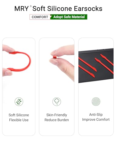 Image of Mryok Replacement Earsocks for Oakley Plazma OO9019 / Plazma AF OO9019A Sunglasses - Options