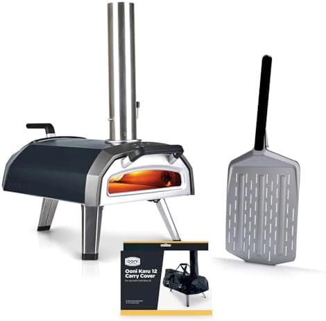 Ooni Karu 2 Essentials Pizza Oven Bundle - Includes 12"