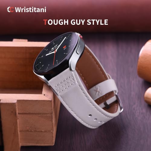 Image of Wristitani Leather Strap for Samsung Galaxy Watch Ultra /9 /8 /7 /6 /5 /4