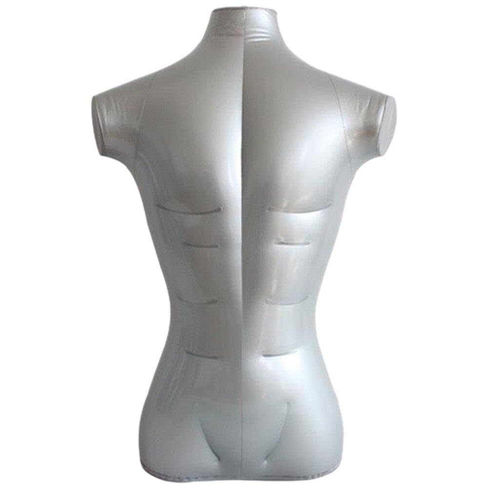 Maniquí masculino inflable torso de exhibición para tiendas minoristas y boutiques