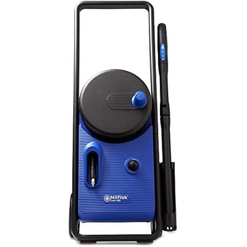 Nilfisk 128471255 Core 140 Bar High Pressure Washer with In-Hand Power Control for Home, Garden and Car, Blue Cover
