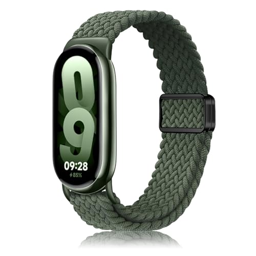 [NicMool] Xiaomi Smart Band 10 / 9 / 8�o���h/Mi Band 10 / 9 / 8 �p ���e���i�C������ ���C�o�b�N�� ���߉\ �_�炩�y�� ����OK �ϋv�� ���K�t�B�b�g �ґg�X�g���b�v �ւ��x���g �V���I�~ ����