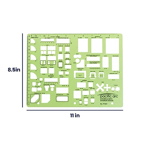 Image of Pacific Arc Kitchen and Bath Interior Design Template Guide, for Bedrooms, Bathrooms, and Kitchens