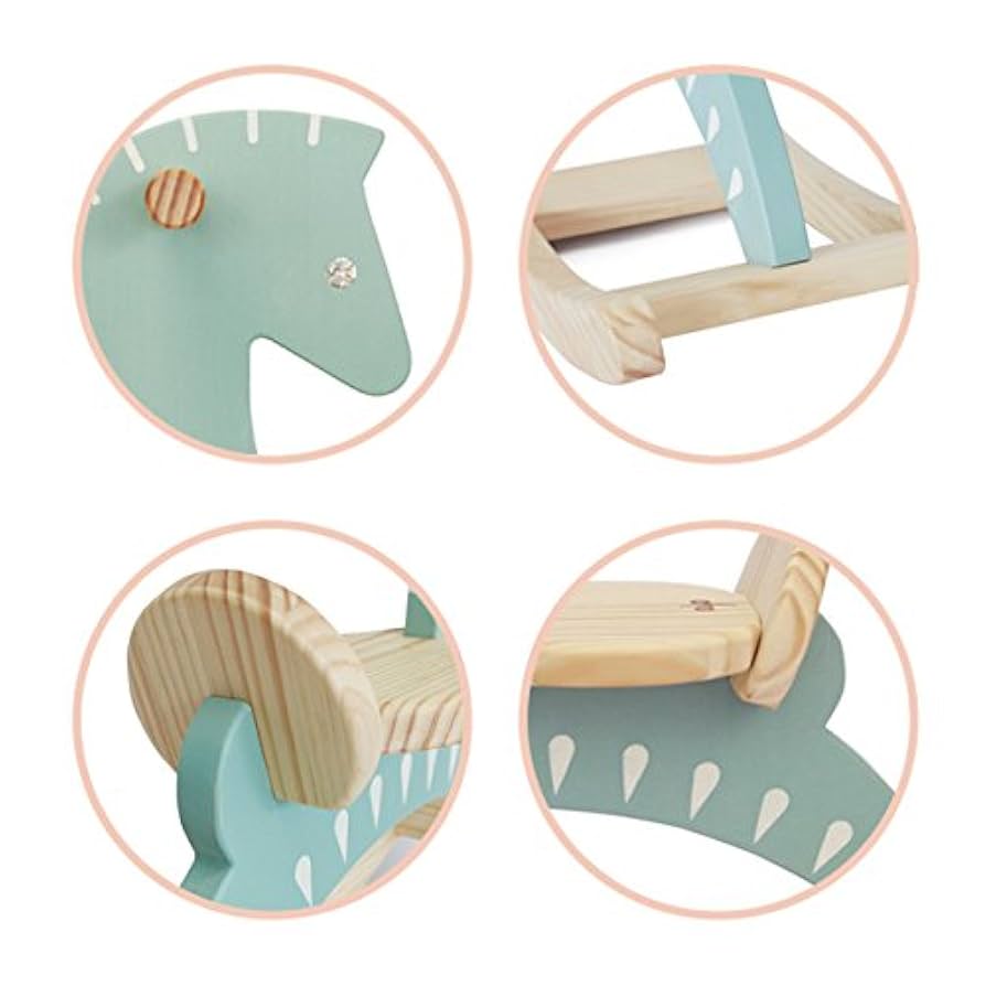 Amazon.co.jp: 木製 手作り ロッキングアニマル(馬) ロッキング