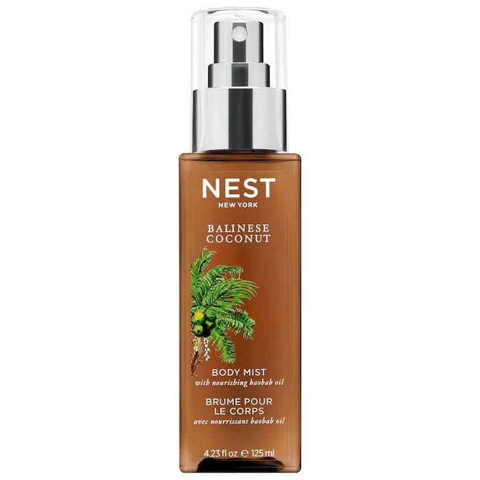 NEST New York Balinese Coconut Perfume Oil Body Mist, 4.2 Fl Oz (Pack of 1)