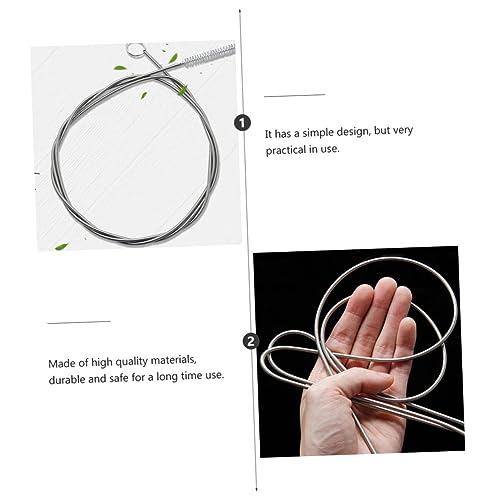 Juego de 3 sets de limpiadores flexibles para desagües de refrigerador miniatura 6
