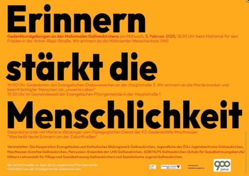 Erinnern st&auml;rkt die Menschlichkeit