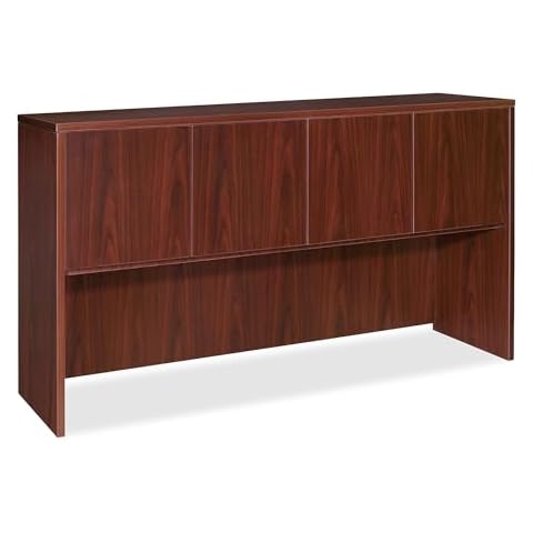 Lorell 48-Inch Mahogany Hutch Cover