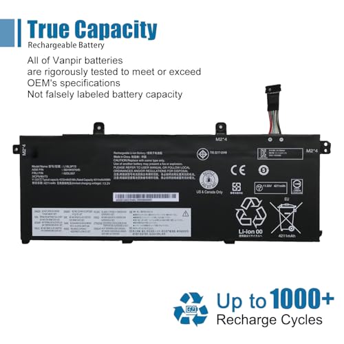 Image of L18L3P73 Laptop Battery Replacement for Lenovo ThinkPad T490 T495 P43S / ThinkPad P14s Gen 1 / T14 Gen 1 / ThinkPad P14s Gen 2 / T14 Gen 2 Series 11.55V 51Wh