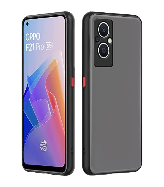 Spazy Case® Oppo F21s Pro 5g Back Cover Smoke Case Shock Absorbing 